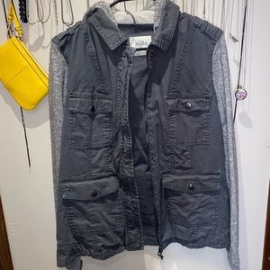 Mudd Sweatshirt Jacket